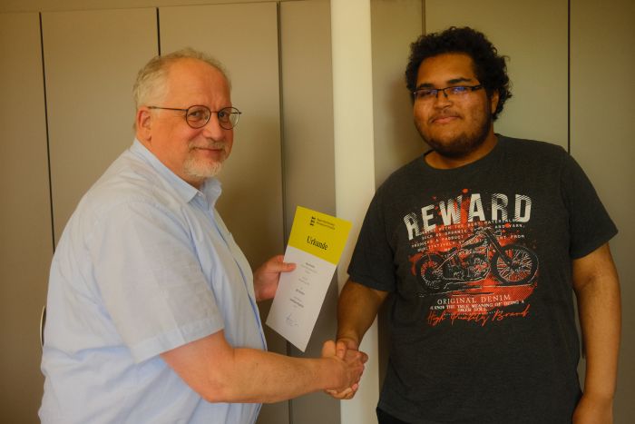 Die RFGS gratuliert Silas Puchta